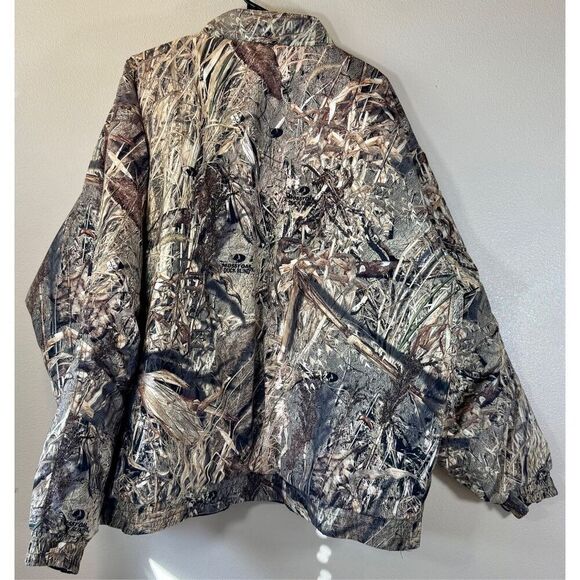 Cabela's Mossy Oak Duck Blind Camo Hunting Insulated Jacket Men's 3XL - Picture 4 of 9